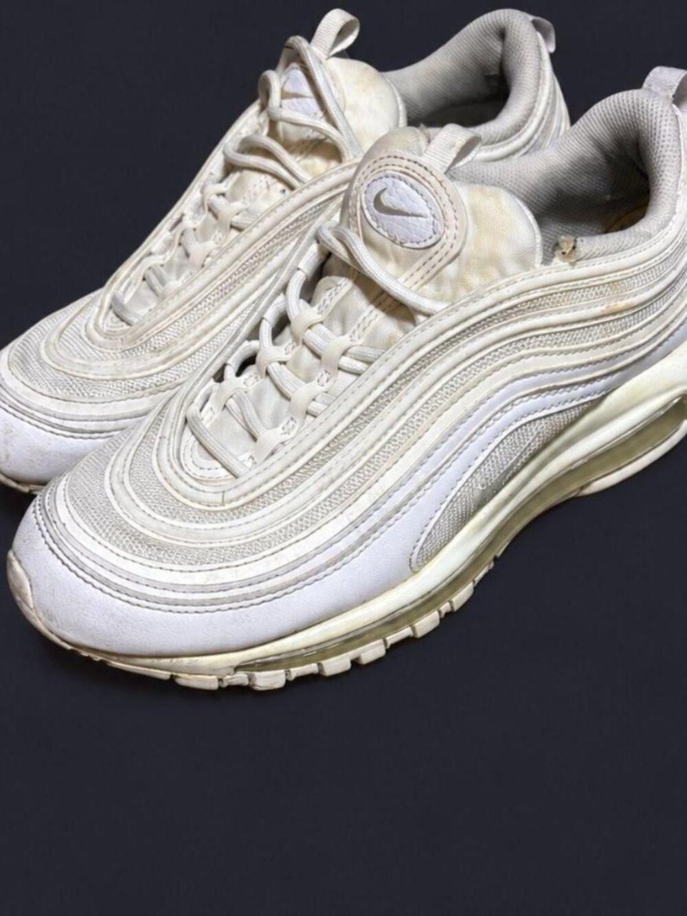 Nike Air Max 97 White Sneakers Womens US 9.5 DH8016-100